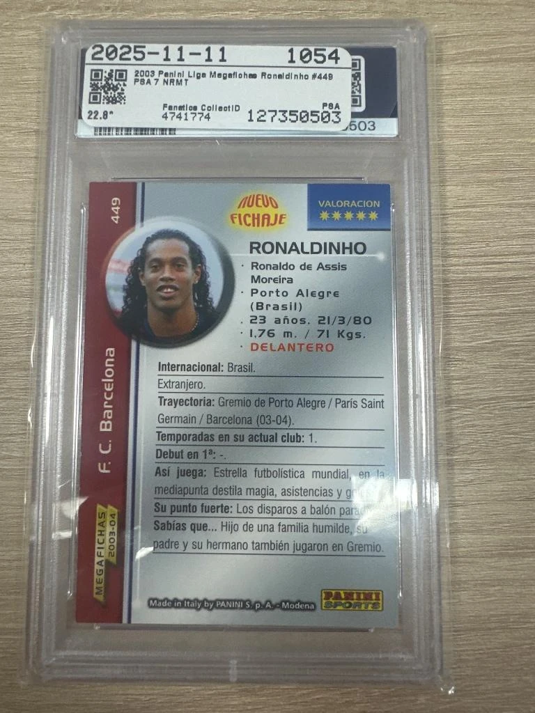 Cromo Ronaldinho de Panini – photo 3